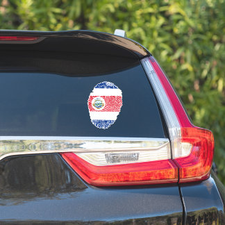 Costa-Rica Fingerprint Flag