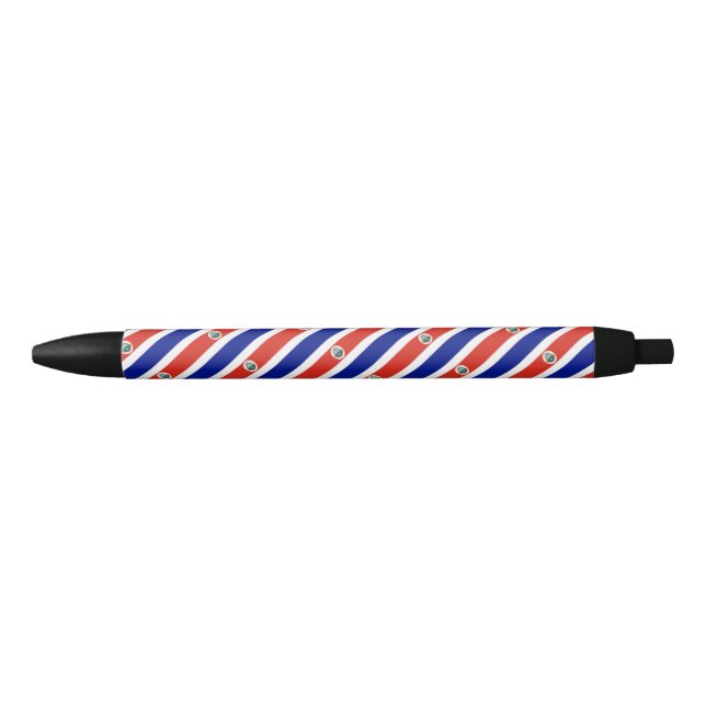 Costa Rica Flag Ballpoint Pen (Front)