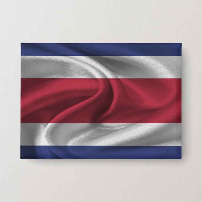 Costa Rica Flag Button (Front)