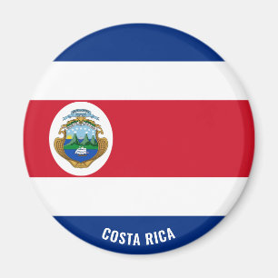 Costa Rica Flag Charming Patriotic Magnet