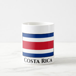 Costa Rica Flag Coffee Mug
