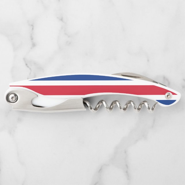 Costa Rica flag Corkscrew (Front)