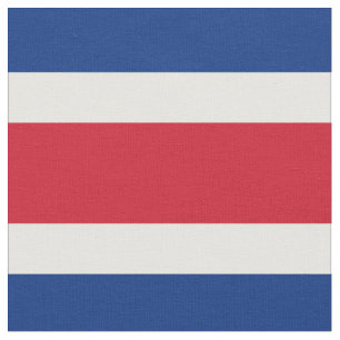 Costa Rica flag Fabric
