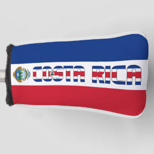 Costa Rica Flag Gorgeous Patriotic Golf Head Cover