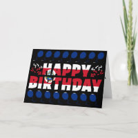 Costa Rica Flag Patriotic Birthday