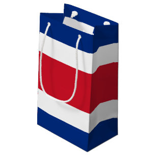 Costa Rica Flag Small Gift Bag