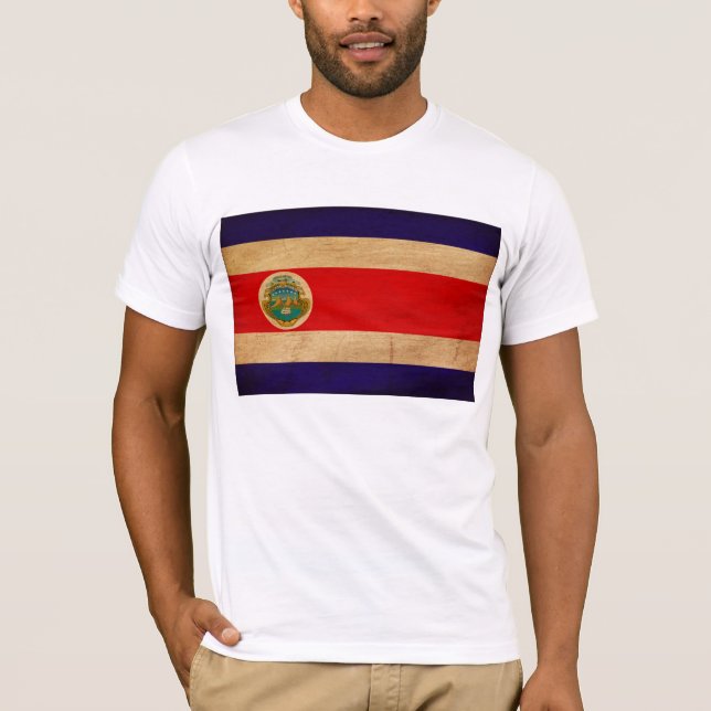 Costa Rica Flag T-shirt (Front)