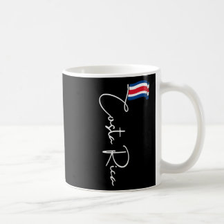 Costa Rica Flag Vacation Tropical Pura Vida Costa Coffee Mug