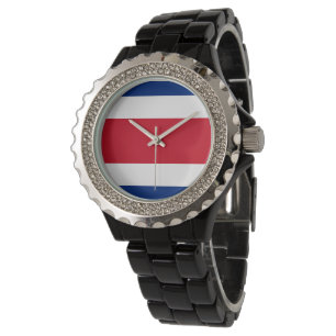 Costa Rica flag Watch