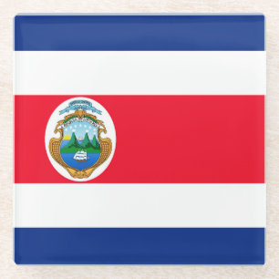 Costa Rica Glass Coaster