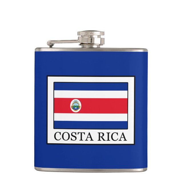 Costa Rica Hip Flask (Front)
