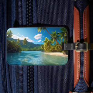 Costa Rica Island Paradise  Luggage Tag