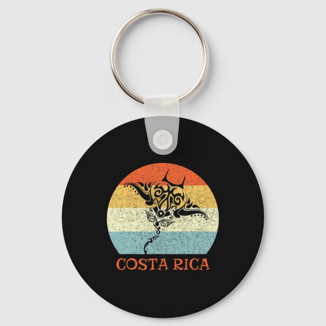 Costa Rica  Key Ring (Front)