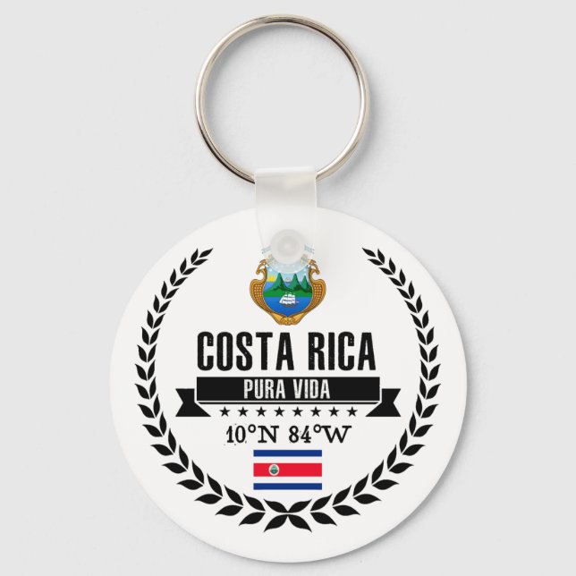 Costa Rica Key Ring (Front)