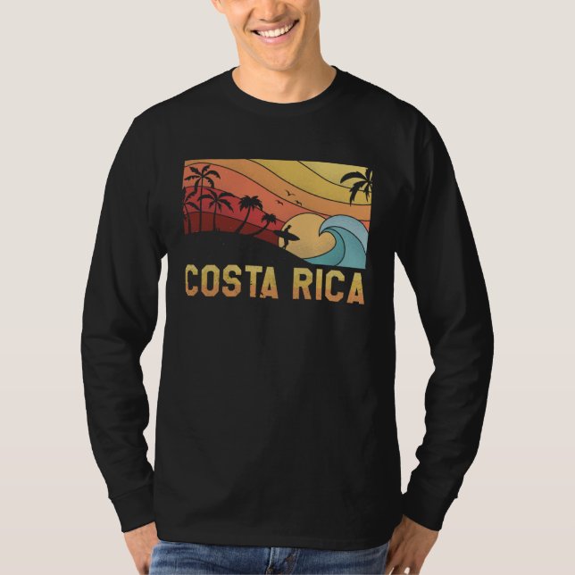 Costa Rica Latin America Beach T-Shirt (Front)