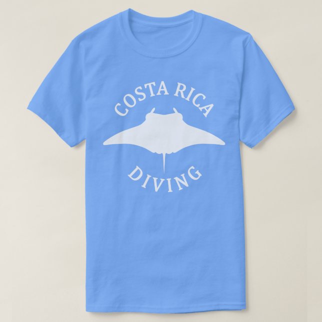 Costa Rica Manta Ray Scuba Diving 1 T-Shirt (Design Front)
