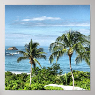 Costa Rica - Miles From No Where Poster
