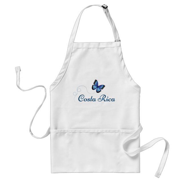 Costa Rica Morpho Butterfly Standard Apron (Front)