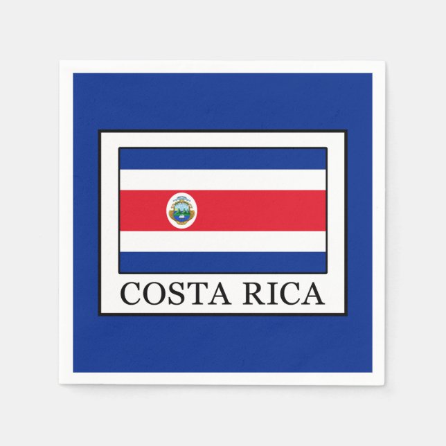 Costa Rica Napkin (Front)