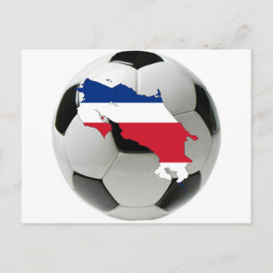Costa Rica national team Postcard
