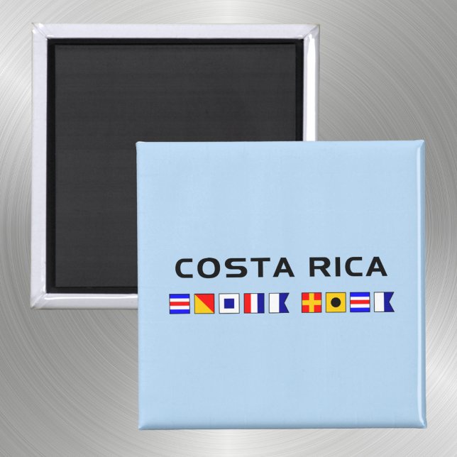 Costa Rica Nautical Maritime Sailing Flags Magnet (Creator Uploaded)