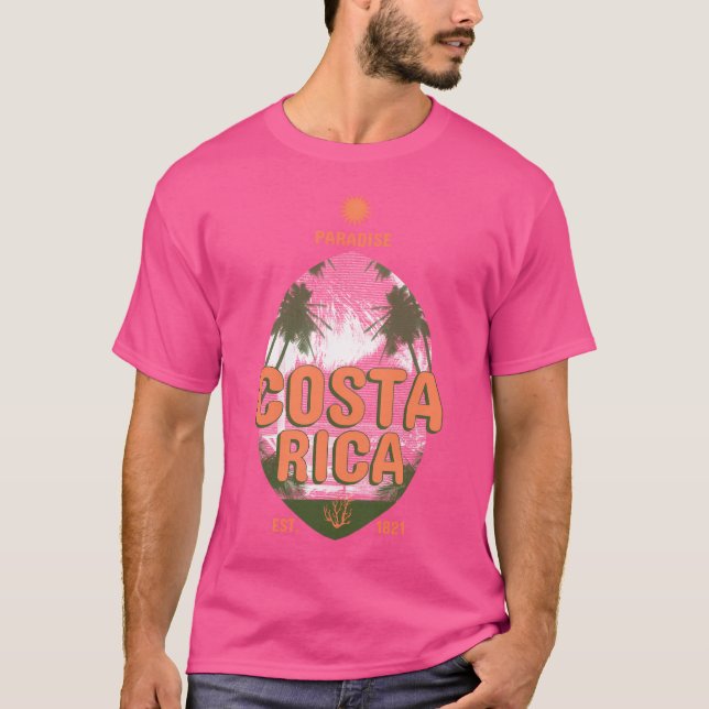 Costa Rica Pura Vida T-Shirt (Front)