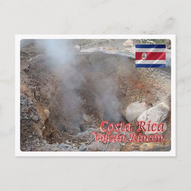 Costa Rica - Rincòn Volcano - Postcard (Front)