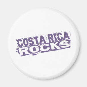 Costa Rica Rocks Magnet