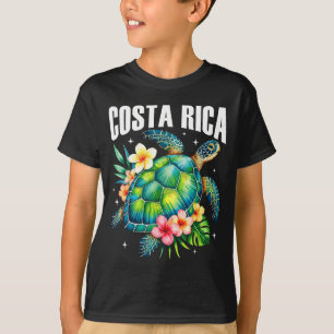 Costa Rica Sea Turtle Trocal Beach Family Summer T-Shirt