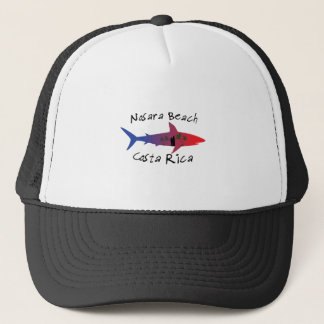 Costa rica sharks - nosara beach trucker hat