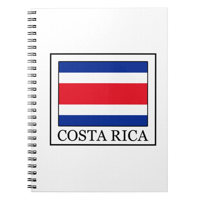 Costa Rica Spiral Notebook (Front)