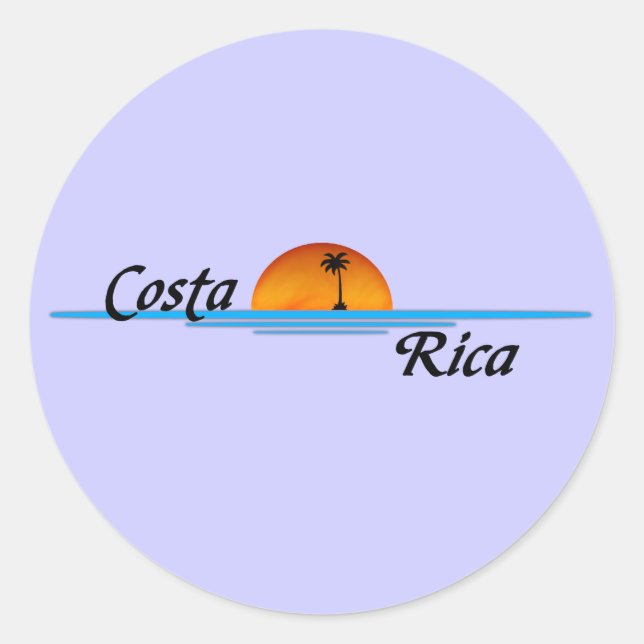 Costa Rica Sticker (Front)