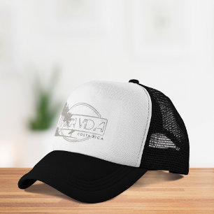 Costa Rica Surfer Beach Pura Vida Trucker Hat