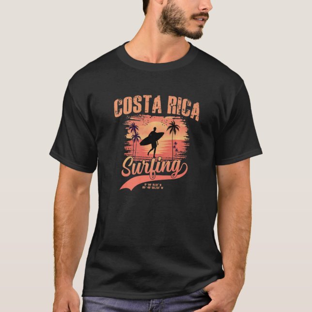 Costa Rica Surfing  2 T-Shirt (Front)