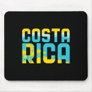Costa Rica T Shirt Vacation Souvenir Travel Gift Mouse Pad