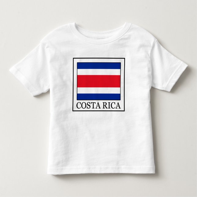 Costa Rica Toddler T-Shirt (Front)