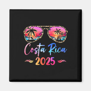 Costa Rica Vacation 2025 Matching Group Family Sum Magnet