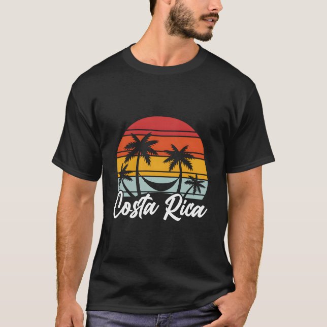 Costa Rica Vacation Beach Ocean Summer Costa Rica T-Shirt (Front)