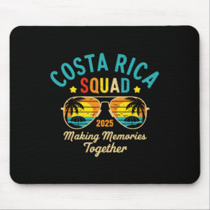 Costa Rica Vacation Squad 2025 Matching Family Vac Mouse Pad