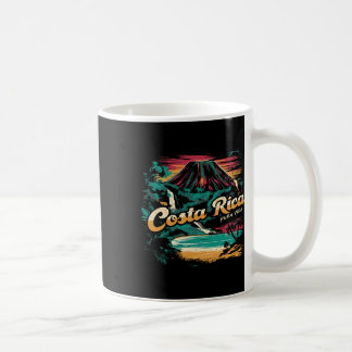 Costa Rica Vintage 70s Retro Throwback Family Vaca Coffee Mug