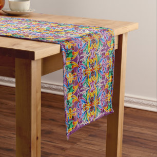Costa Rican Art Table Runner