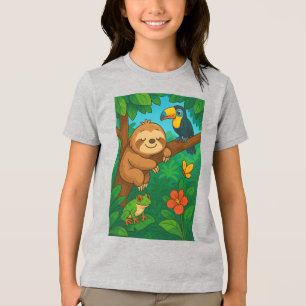 Costa Rican wild animals T-Shirt Tri-Blend Shirt
