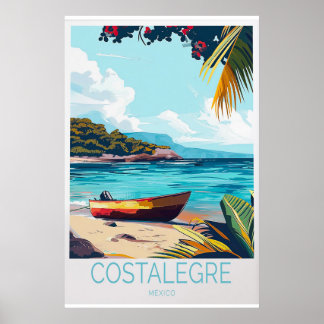 Costalegre Travel Poster