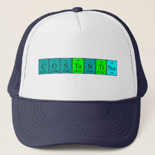 Costantino periodic table name hat