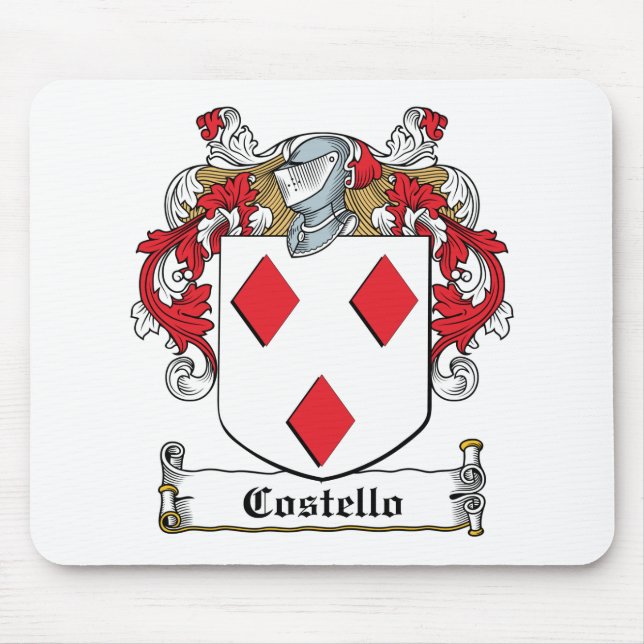 Costello Family Crest Mouse Pad (Front)