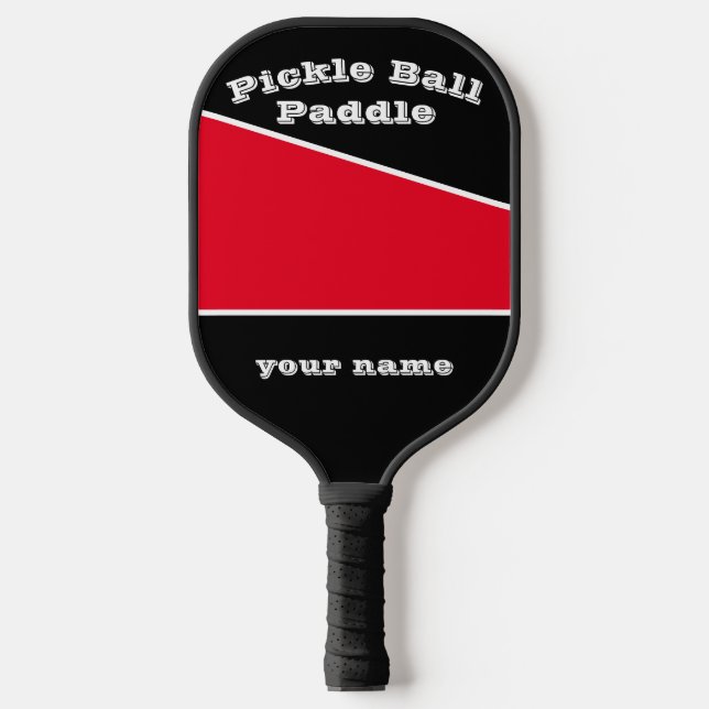 COSTOMIZE, PERSONALIZE, TEMPLATE Pickleball Paddle (Front)