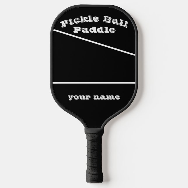 COSTOMIZE, PERSONALIZE, TEMPLATE Pickleball Paddle (Front)