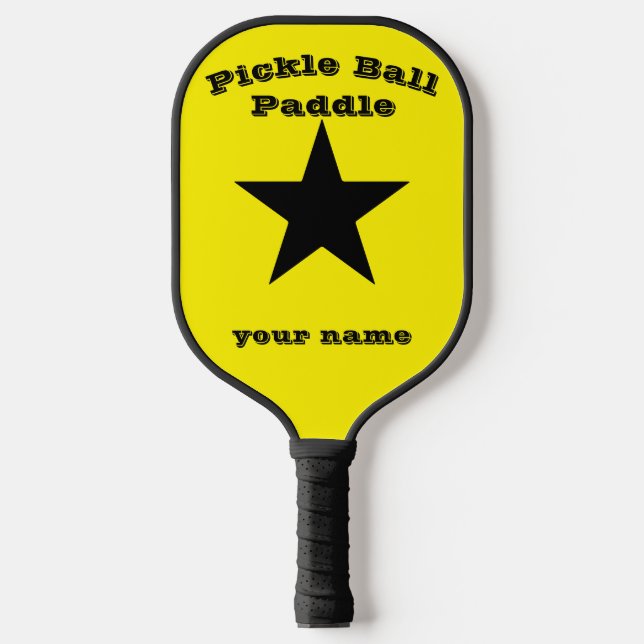 COSTOMIZE, PERSONALIZE, TEMPLATE Pickleball Paddle (Front)