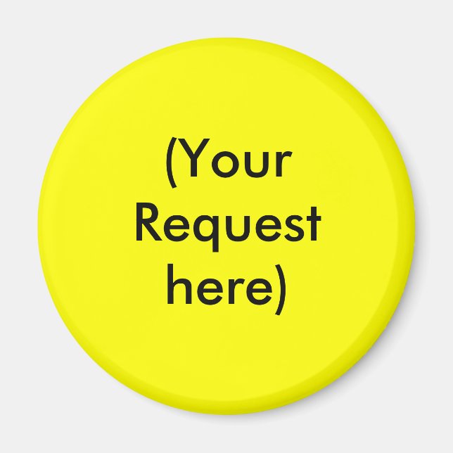 Costomized Magnet (Front)