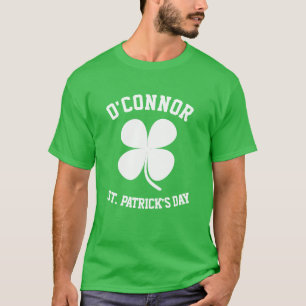 Costum Name lucky Shamrock  St. Patrick's Day T-Shirt